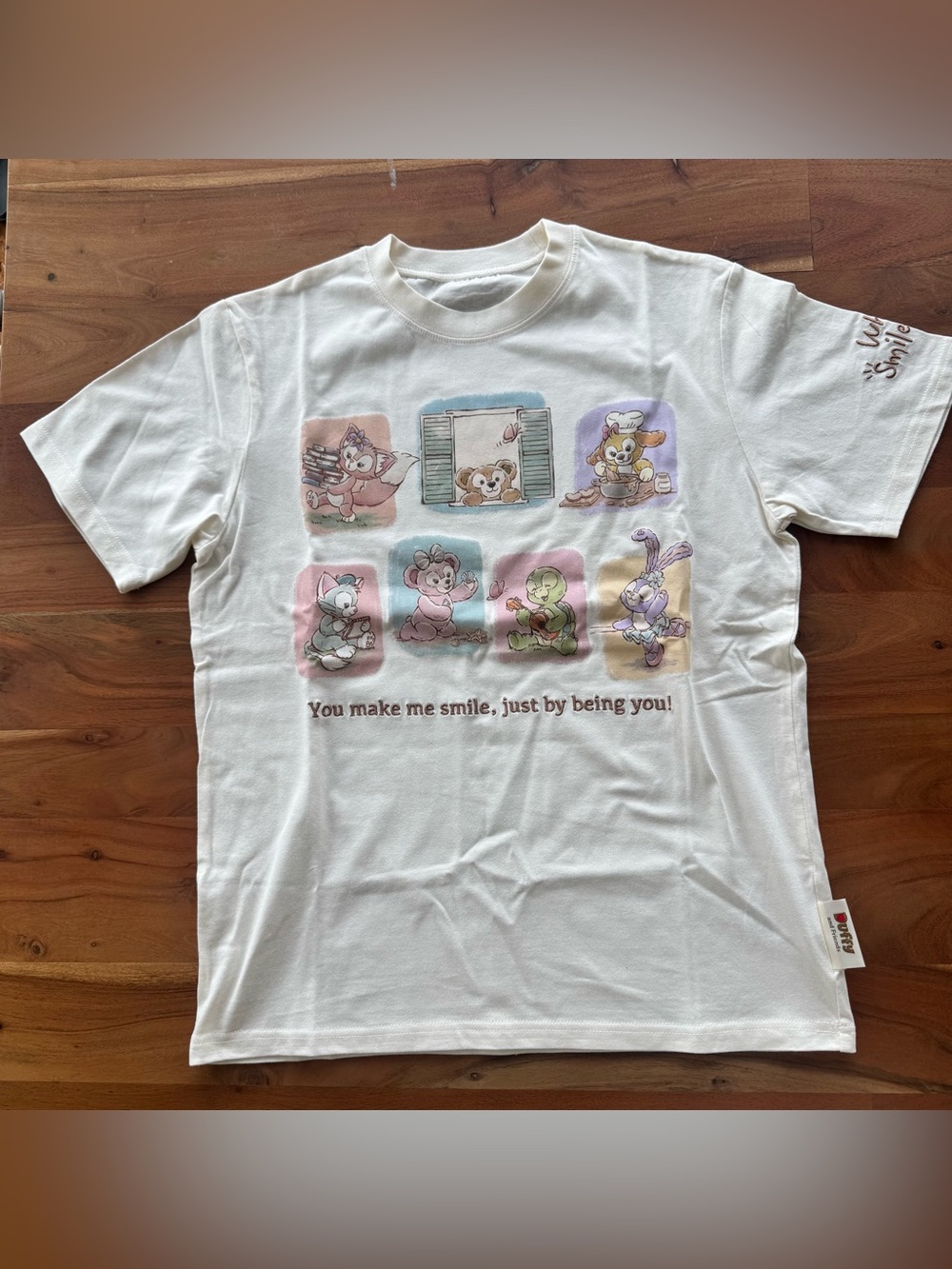 Tokyo disney sea exclusive duffy and friends tshirt disneyana